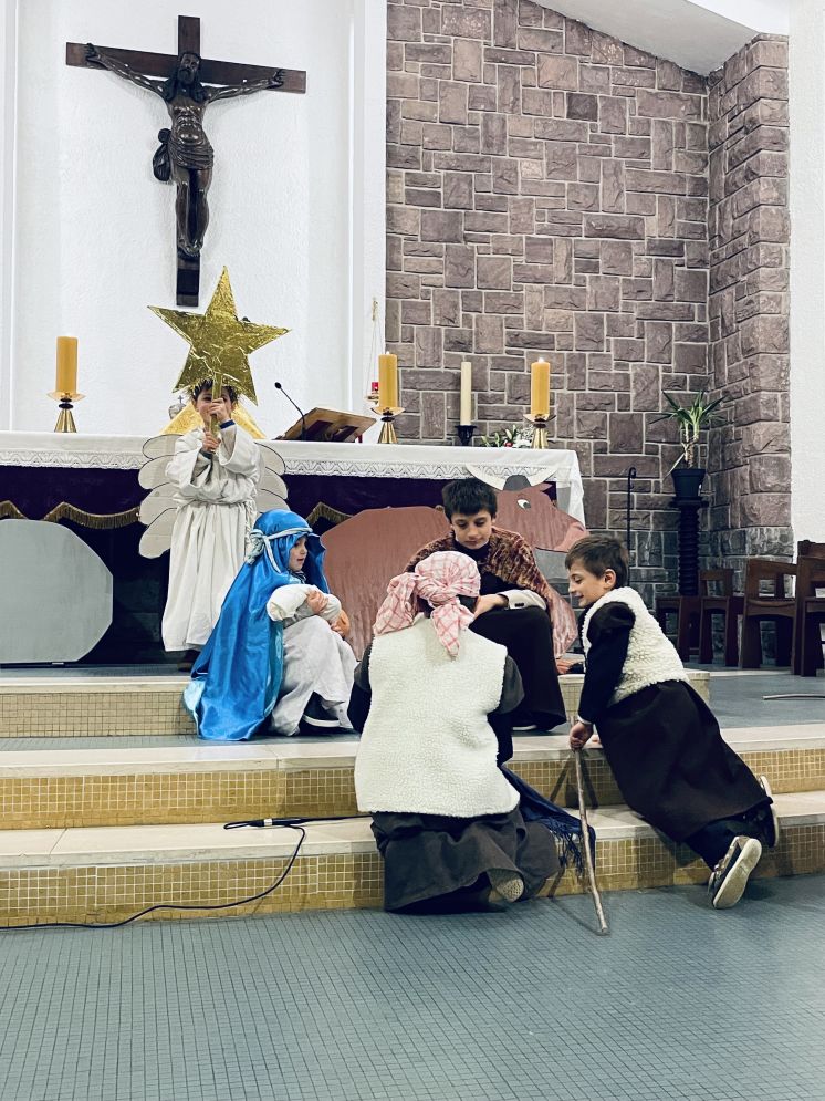 Cr&egrave;che vivante &agrave; Saint-Amand